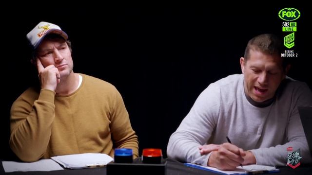 Fletch & Hindy put Fox League experts through the lie detector test | The Late Show смотреть онлайн