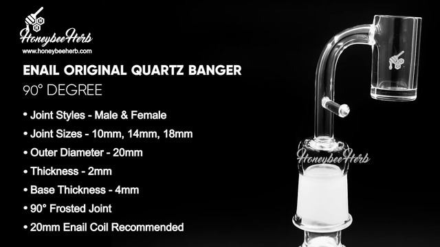 Enail Original Quartz Banger - 90° Degree смотреть онлайн