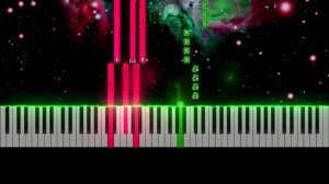 Astronomia (Coffin Dance) Piano Tutorial with chords