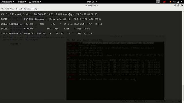 Wifi Hacking with kali-linux and aircrack-ng смотреть онлайн