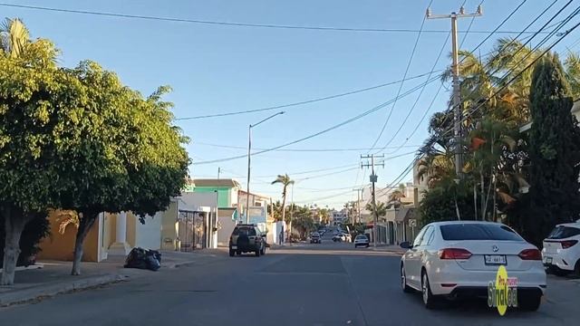 Recorrido sobre avenidas en una hermosa tarde en Mazatlán. смотреть онлайн