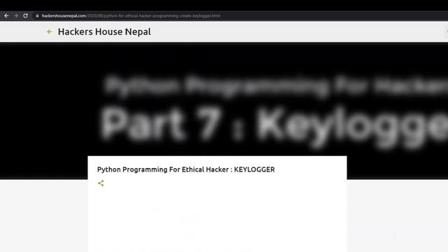 How to Create Keylogger in Python (voice via : elevenlabs.io) смотреть онлайн
