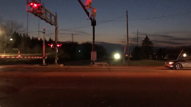Amtrak Midwest 355 Blue Star, Siemens Charger through Kalamazoo MI. смотреть онлайн