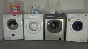 Wash race No.374 - Candy vs Bush vs Hotpoint vs zanussi / Cotton 40'c