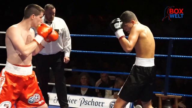 Alexander Pavlov vs Nando Maxwell - 4 rounds super welterweight - 17.02.2019 - Hamburg смотреть онлайн