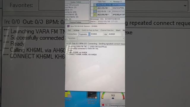 Digipeating using same call for client and winlink gateway Vara FM Working KH6ML #shorts #hamradio смотреть онлайн