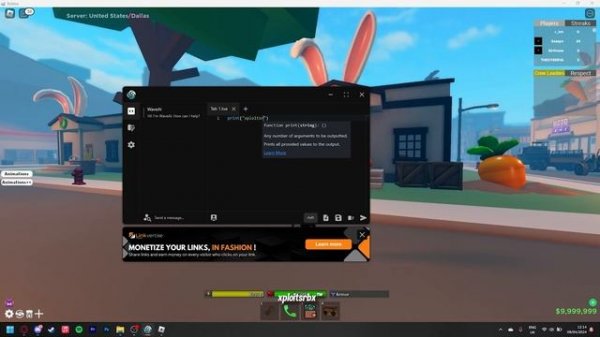 (LEVEL 8) NEW ROBLOX WINDOWS EXECUTOR (WAVE)