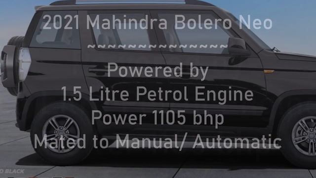 2021 Mahindra Bolero NEO 4m Sub Compact Boxy SUV India Launch Interior Exterior Price Specification смотреть онлайн