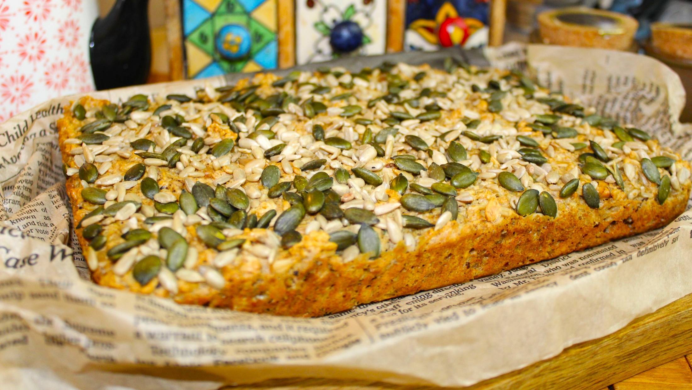 Хлеб из овсяных хлопьев