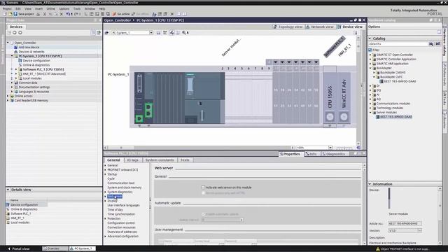 SIMATIC ET 200SP Open Controller: Erstkonfiguration смотреть онлайн