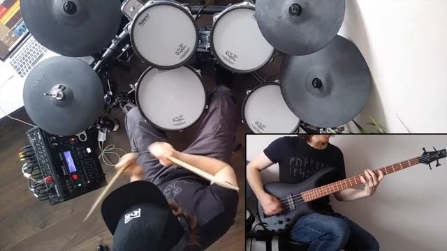 Megadeth - Dawn Patrol Drum and Bass Cover смотреть онлайн