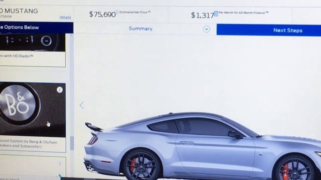 Building My 2020 GT500 Dream Spec (interior/exterior & options) смотреть онлайн