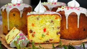 ПАСХАЛЬНЫЕ КУЛИЧИ ТВОРОЖНЫЕ! БЕЗ дрожжей! За час!