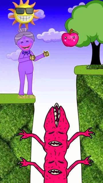 Cartoons Animations -Kissy Missy vs Alligator | Funny Animation #story #animation #shorts смотреть онлайн