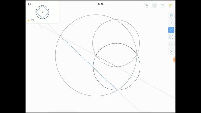 (Euclidea) 1.7 7E solution смотреть онлайн