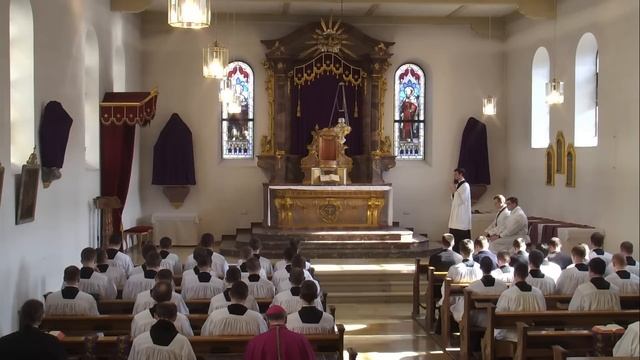 7. April 2023 - Karfreitagsliturgie - Priesterseminar Herz Jesu смотреть онлайн