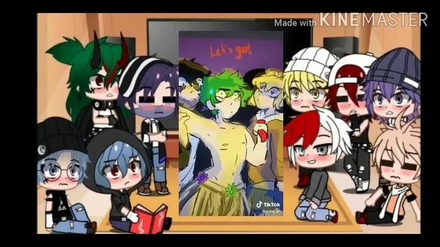 Bnha reacts to Deku's Tiktoks// Part 2 смотреть онлайн