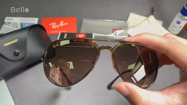 Đập hộp Ray-Ban Aviator RB4320CH 710/6B mắt Polarized & lớp phủ Chromance tăng tương phản смотреть онлайн