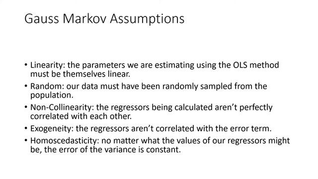 Gauss Markov Theorem смотреть онлайн
