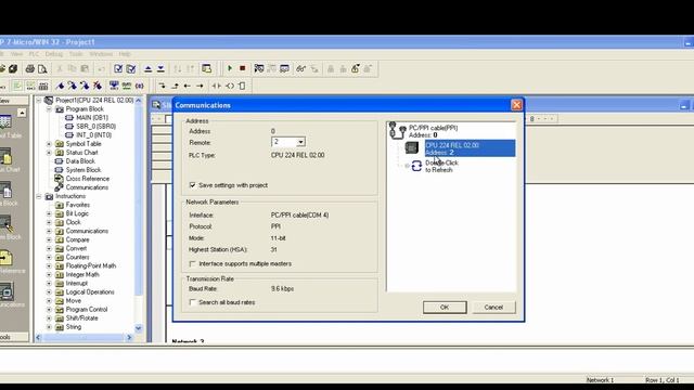 Siemens S7 200 CPU 224 Upload Method смотреть онлайн