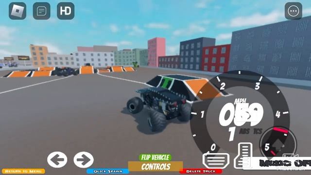 (Monster Jam Maina) Black Max-D Freestyle смотреть онлайн