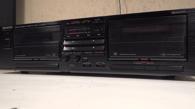 DECK TAPE PLAYER CASTERA KENWOOD KX-68W JAPAN 1990 GRANT MILLER смотреть онлайн