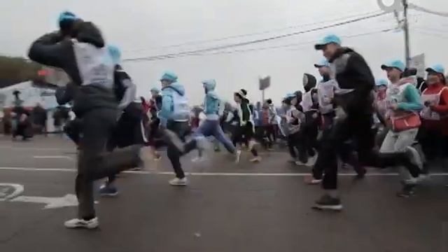 Красноярцы готовятся к полумарафону смотреть онлайн