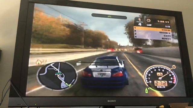 Need For Speed Most Wanted PS2 Omega 2:42.72 BMW M3 GTR смотреть онлайн
