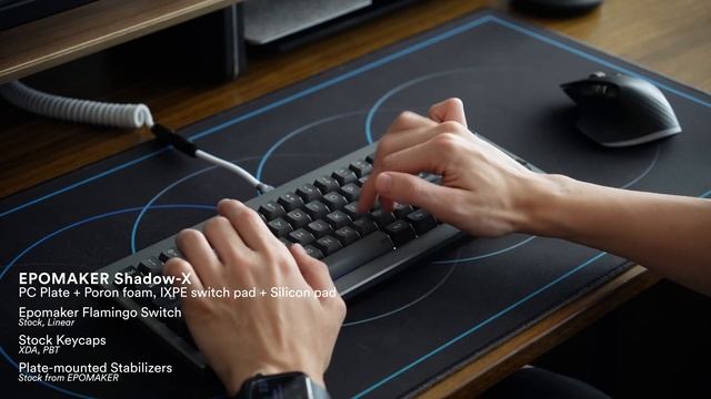 EPOMAKER Shadow-X Keyboard | Sound Test – EPOMAKER Flamingo Linear Switch смотреть онлайн