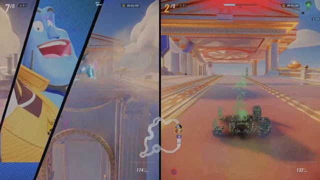 Disney Speedstorm Multiplayer Splitscreen смотреть онлайн