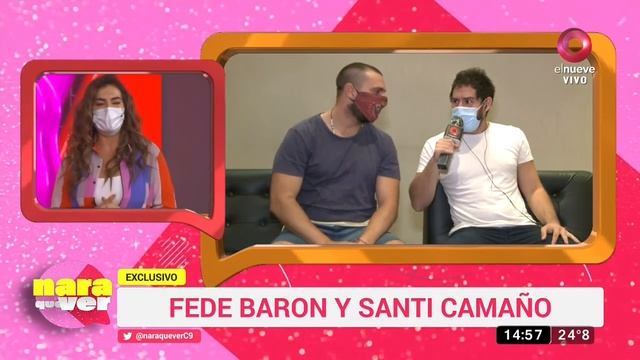 Nara Que Ver: Fede Barón y Santi Caamaño se confiesan en Nara Que Ver смотреть онлайн