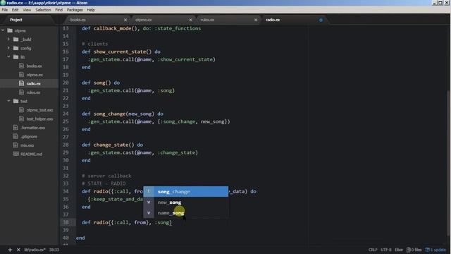 Framework Phoenix - 10/6 OTP, Gen_statem, конечный автомат