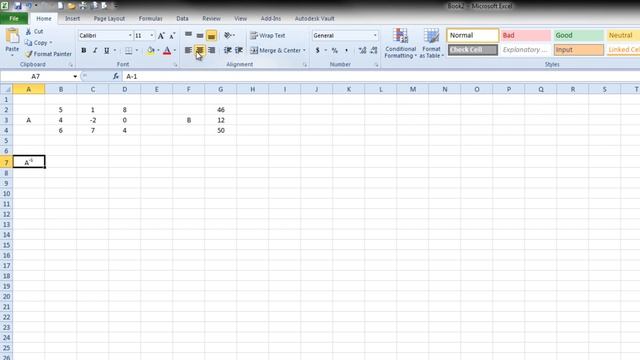 How to solve linear equation through Excel смотреть онлайн