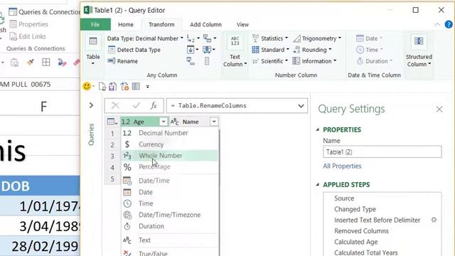 Power Query splitting data with No Fomulas смотреть онлайн
