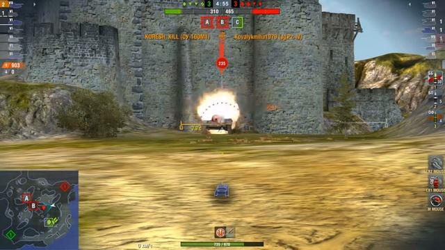 World Of Tanks Blitz. СУ-100М1. Без углов склонения. смотреть онлайн