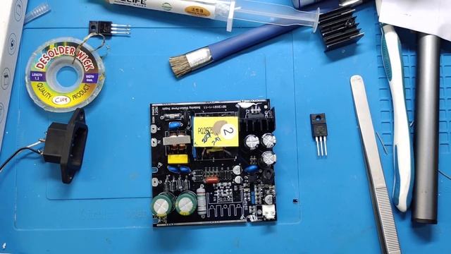 OSS TEAM T12-D+ SOLDERING STATION REPAIR |DEAD POWER SUPPLY | 120W SMPS | 72W SOTDERING STATION | смотреть онлайн