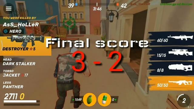 Mamba vs Destroyer | Pre lvl 34 king Ar || Guns of Boom смотреть онлайн