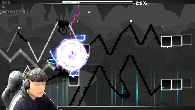 TRYING to beat a VERY HARD Wave Challenge by Trusta! | Geometry Dash смотреть онлайн