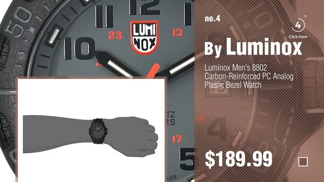 Top 10 Luminox Men's Watch [2018]: Luminox Men's 3051.BO Navy Seal Colormark 3050 Series, Quartz
