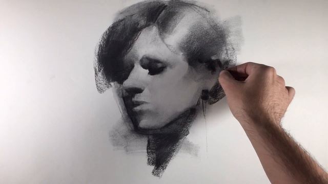 ZIMOU TAN | ART| How to draw a young lady portrait demo. смотреть онлайн