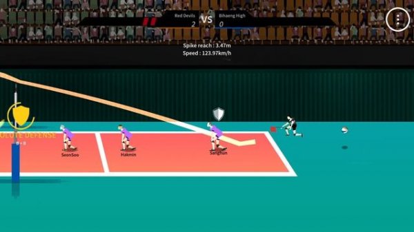 The Spike. Volleyball 3x3. Rang S. Personal SKILLS. Best Volleyball player.