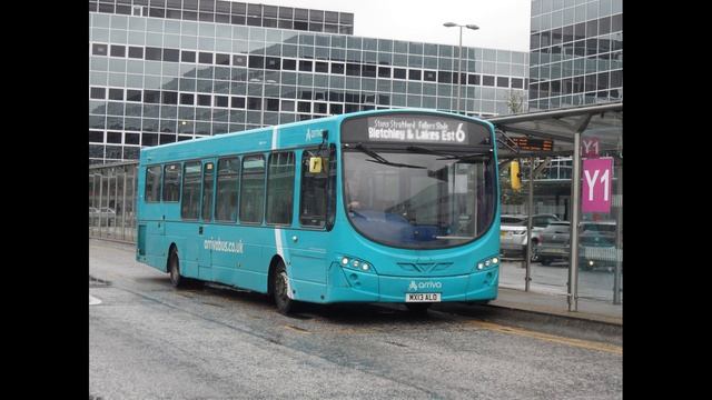 Wright Pulsar 2 SB200 ExNorth West, Arriva(MK) MX13ALO on 6 Leaving at Milton Keynes Central Statio смотреть онлайн