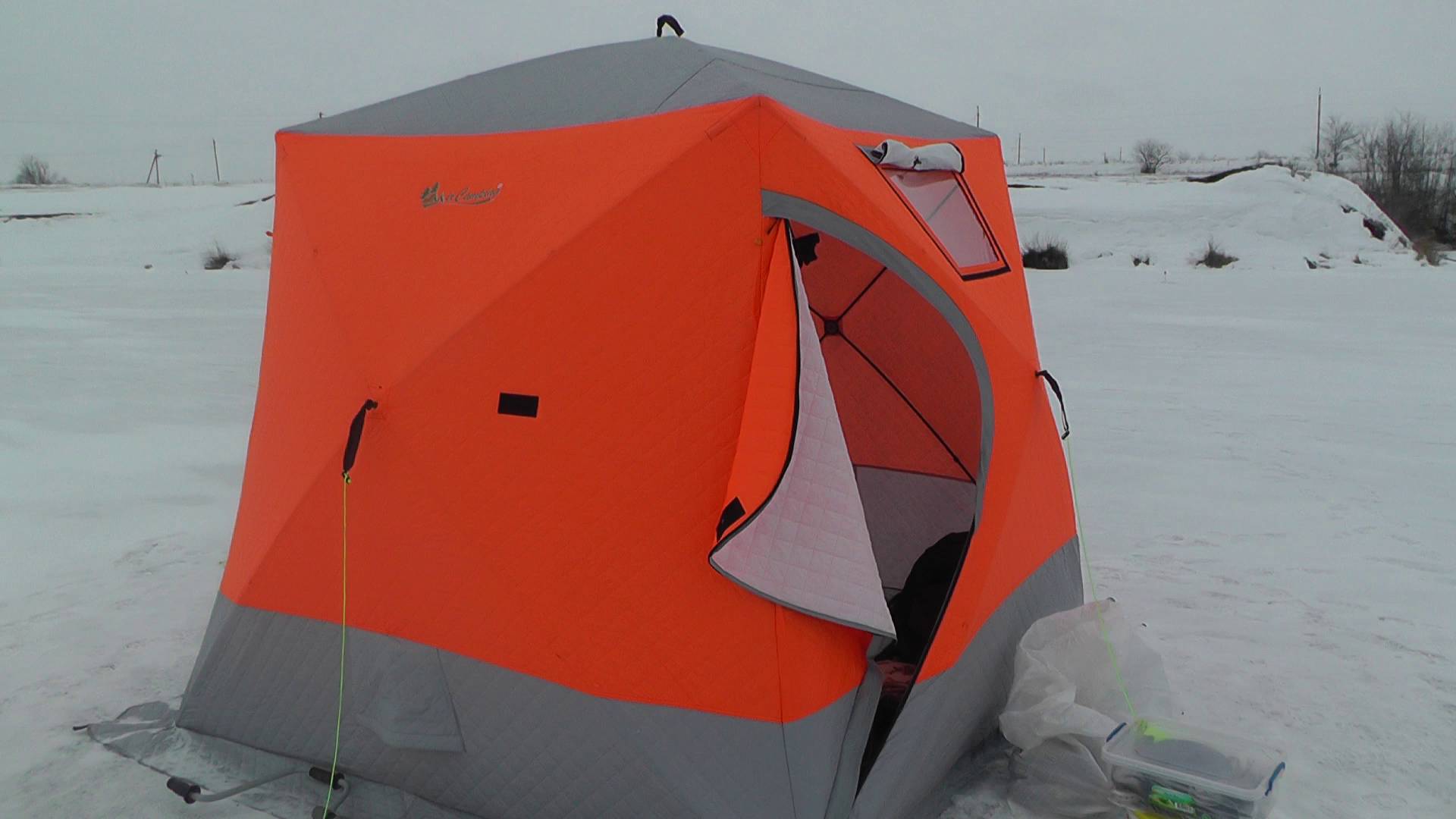 ПЕРВАЯ ЗИМНЯЯ РЫБАЛКА С НОЧЕВОЙ. СУТКИ ОДИН НА ЛЬДУ. РЫБАЛКА НА ПОДЛЕЩИКА. смотреть онлайн