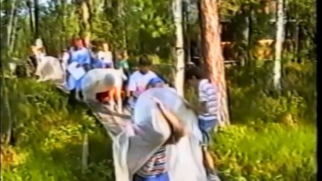 1995. Мегион.  МТВ. Детский летний лагерь "Югра"