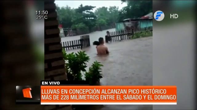 Lluvias en Concepción alcanzan pico histórico смотреть онлайн