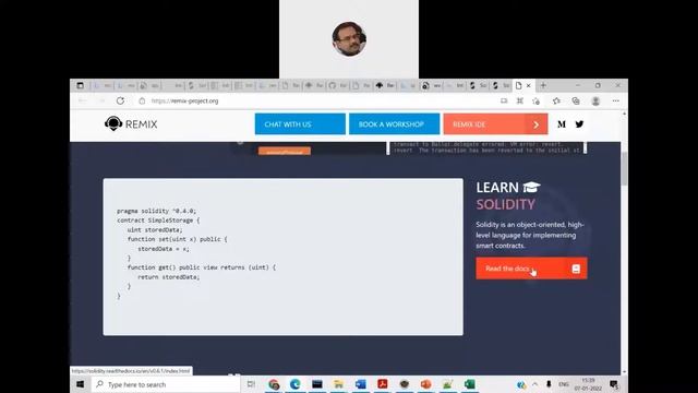 SMART CONTRACT ON REMIX IDE смотреть онлайн