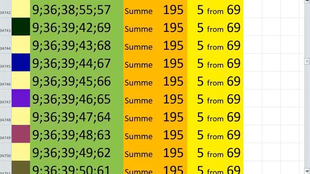 lotto combinations Powerball Jackpot 5x69 Summa 195 video 58 смотреть онлайн