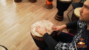 Как играть Drum'n'bass на джембе? Самый похожий рисунок.
