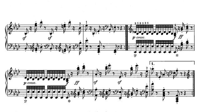 L. van Beethoven: Marcia funebre sulla morte d’un Eroe (audio + sheet music) [Thurzó] смотреть онлайн
