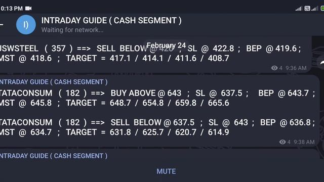 Profit Report of 24.02.2021 | Equity Cash Segment | Total Profit:- Rs. 12535/- смотреть онлайн